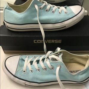 Great Deal Low Top Light Blue Converse All Stars